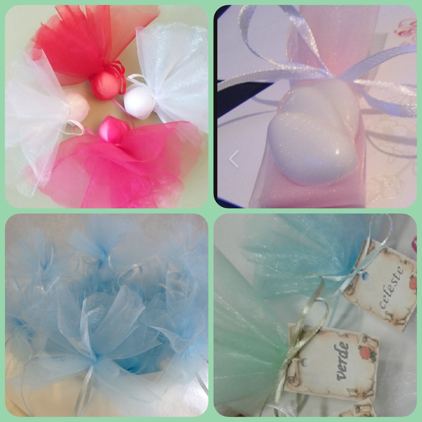 idee confezionare con tulle bomboniere fai da te tondo velo organza veletti centrini per confetti creare sacchettini ad uso confettata confezionamento oggetti