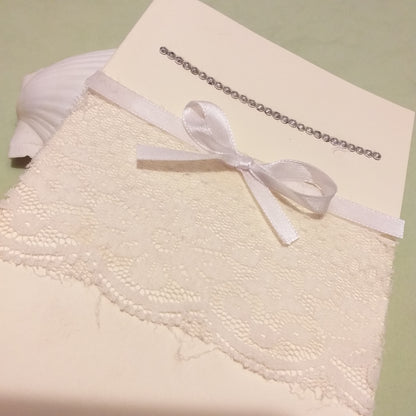 idea biglietto creare con nastro perline cristalli brillantini strass effetto diamantato acrilico argento scrapbooking fai da te e decorazioni Natale