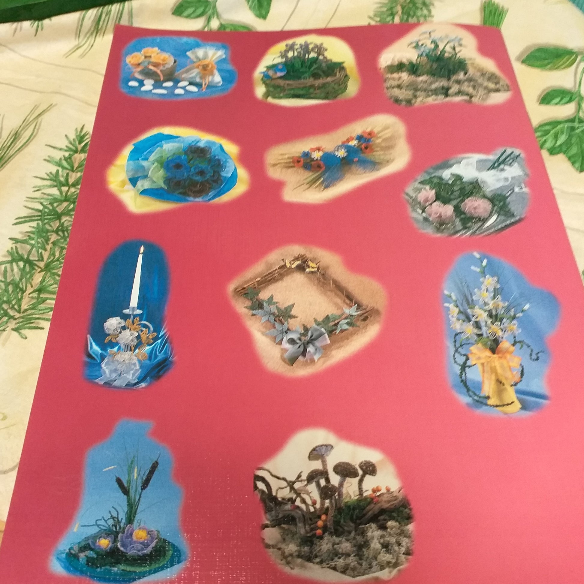 retro copertina rivista manuale fiori di perline veneziane in conteria progetti schemi tutorial fotografici creare rose papaveri violette ninfea funghi fiordalisi stelle alpine  fiorellini rocailles perle