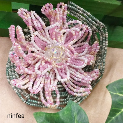 ninfea fiori di loto shop negozio fiori perline Venezia idea regalo centrotavola, bouquet mazzo sposa