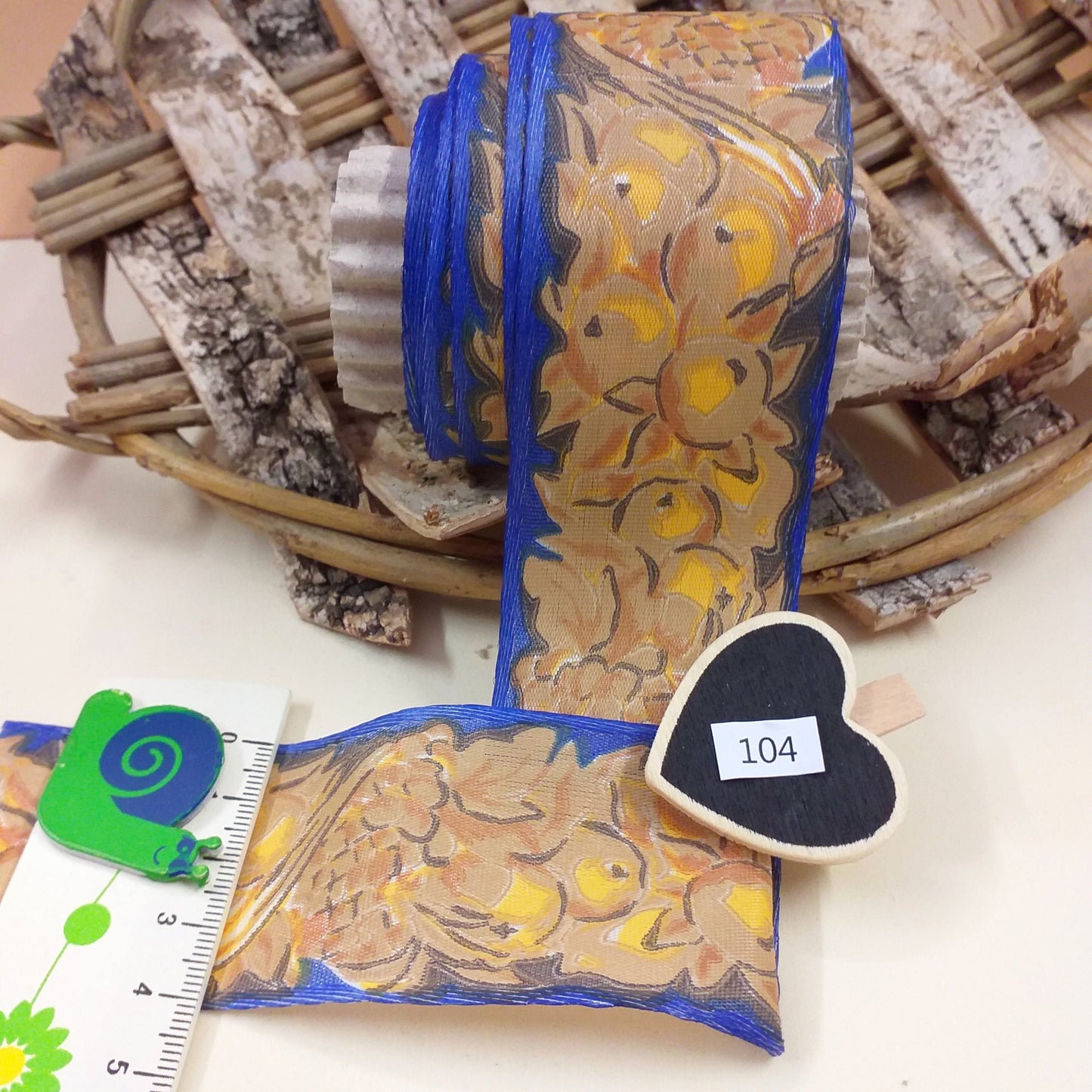 blu beige frutta stampato packaging nastri organza uso decorazioni creazione fiocco coccarda hobby creativi negozio confezioni regalo natalizie pasquali bomboniere