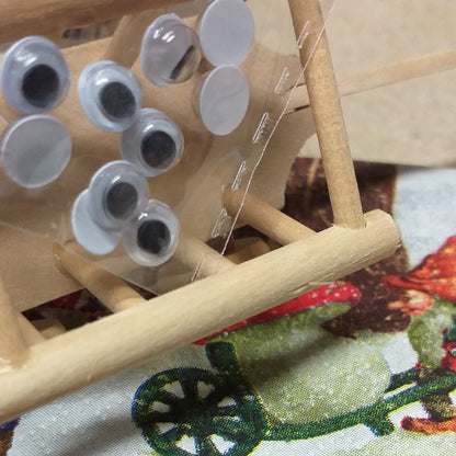 piccoli occhi finti in plastica rotondi movibili da incollare su faccine bambole animali pupazzi peluche per lavoretti bambini creativi hobbistica natalizi fai da te