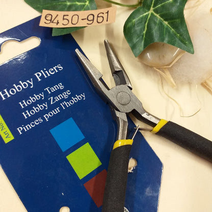 hobby pliers 9450-961 pinze becchi corti e punte piatte attrezzi utensili componenti per lavorazione perline gioielli bijoux creazione bigiotteria schiacciare schiaccini stringere anellini chiusure