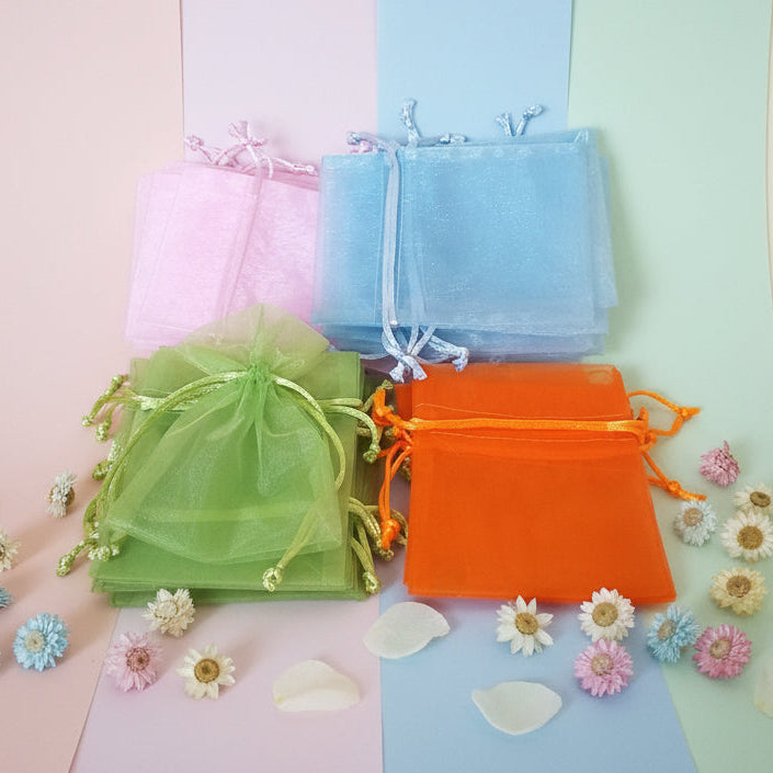sacchetti organza per confezioni confetti bomboniere idee regalo portariso
