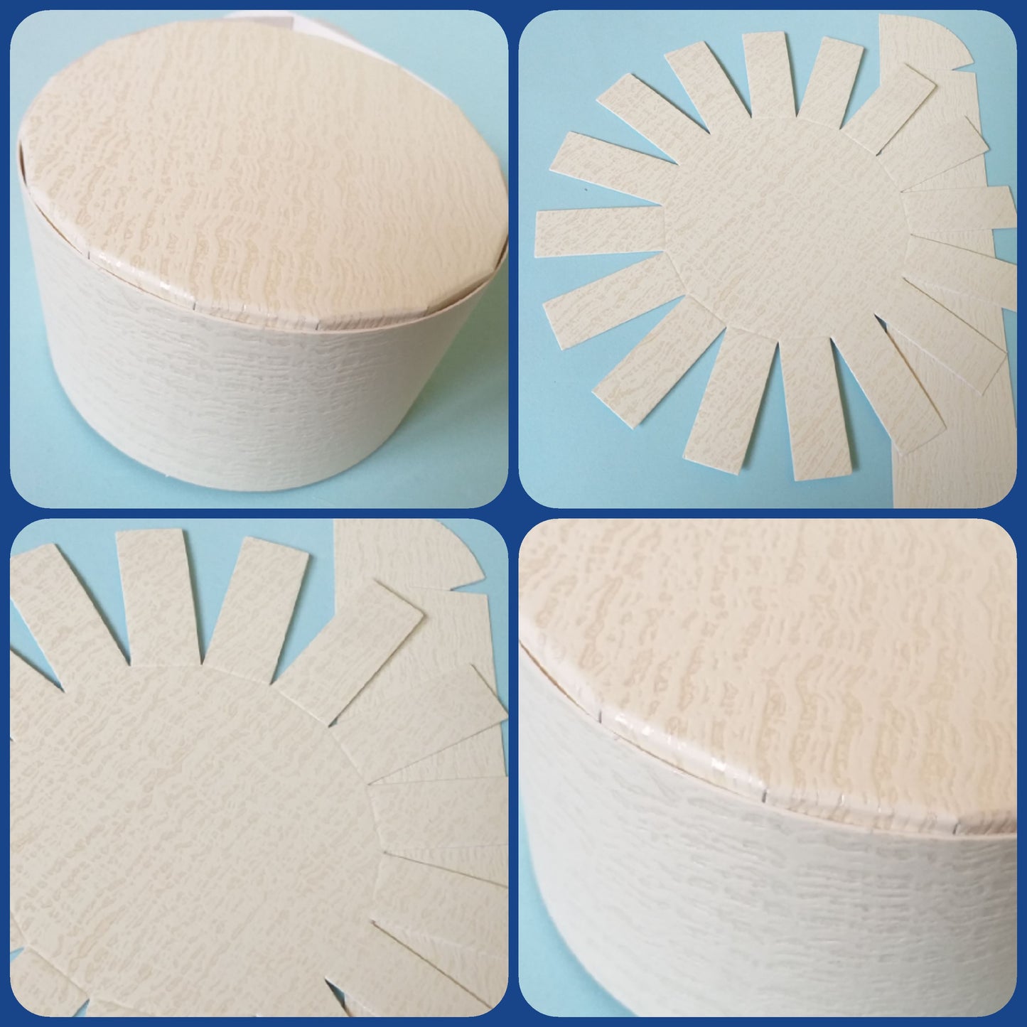 centrotorta scatoline kit per torta decoupage bomboniere da decorare