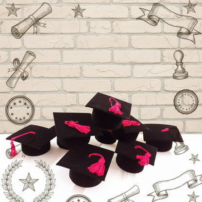tocco di laurea nero cappello nappina rossa scatoline rivestite velluto portaconfetti bomboniere economiche fai da te confettata di diploma triennale specialistica magistrale