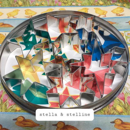 stella & stelline formine di metallo stampi fustelle per paste modellabili Das creta fimo cernit polimeriche