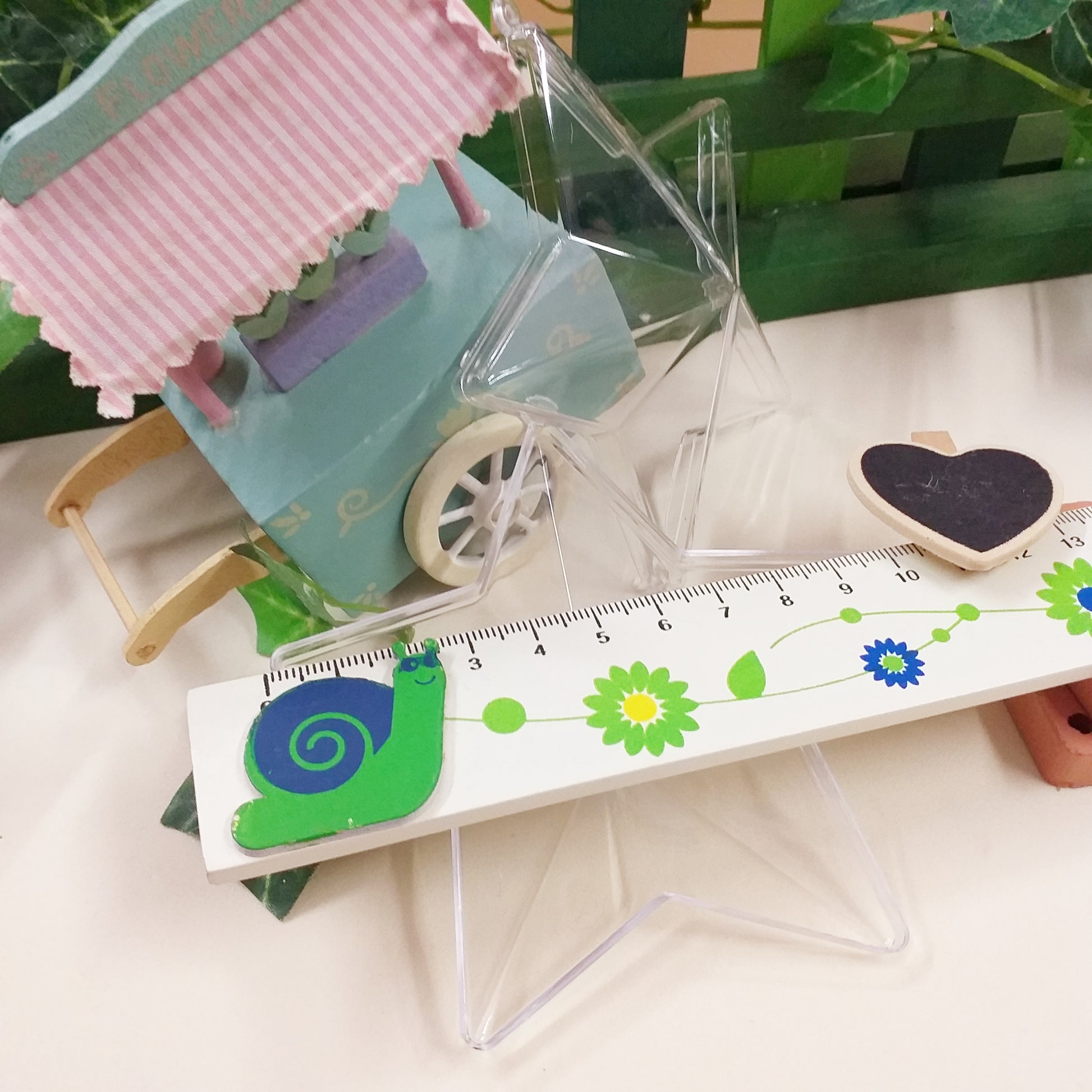 misure formine stelle plastica apribile divisibile trasparente plexiglass per albero Natale uso portaconfetti confezioni cioccolatini dolcetti caramelle regali natalizi