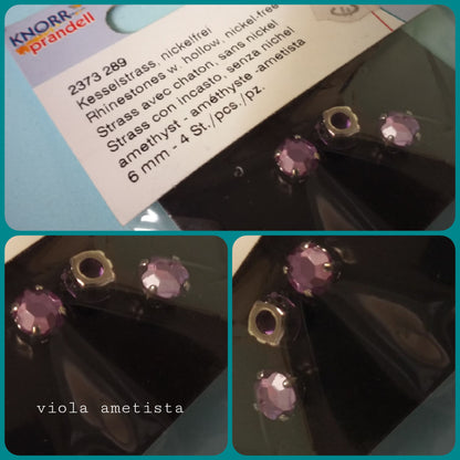 viola ametista pietre strass da cucito creativo ricamo moda abbigliamento uso ricamare costumi sandali borse bijoux di bigiotteria cappelli abiti da sera e teatro