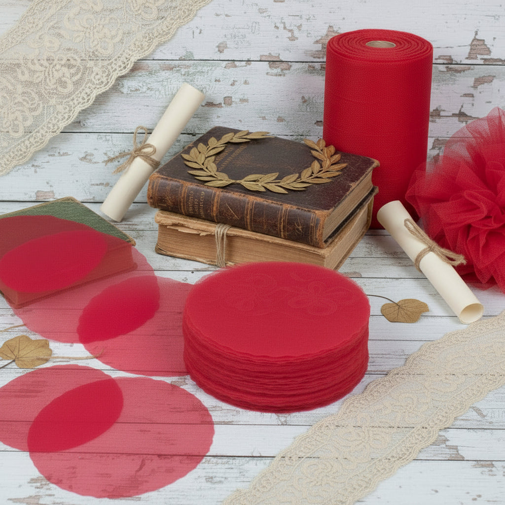 tulle velo filet classico a nastro, organza di sisal rotolo e idea bomboniere laurea fai da te con centrini veli per portaconfetti bustina juta bigliettino