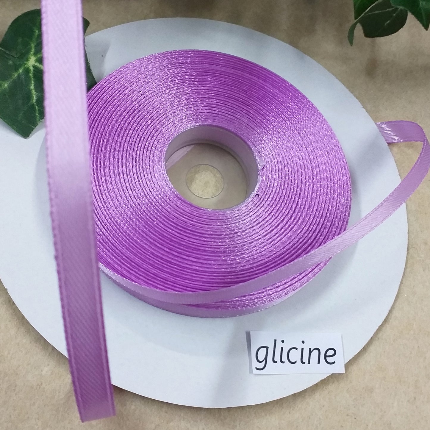 glicine lavanda vendita al metro di nastro doppio raso made in Italy colori speciali uso confezionare bomboniere fai da te pacchi regalo hobbistica come passamaneria packaging vetrinistica