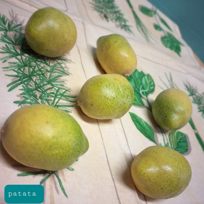 patate verdura finta artificiale decorativa vendita per decorazioni Pasqua addobbi Natale casa e vetrine fai da te